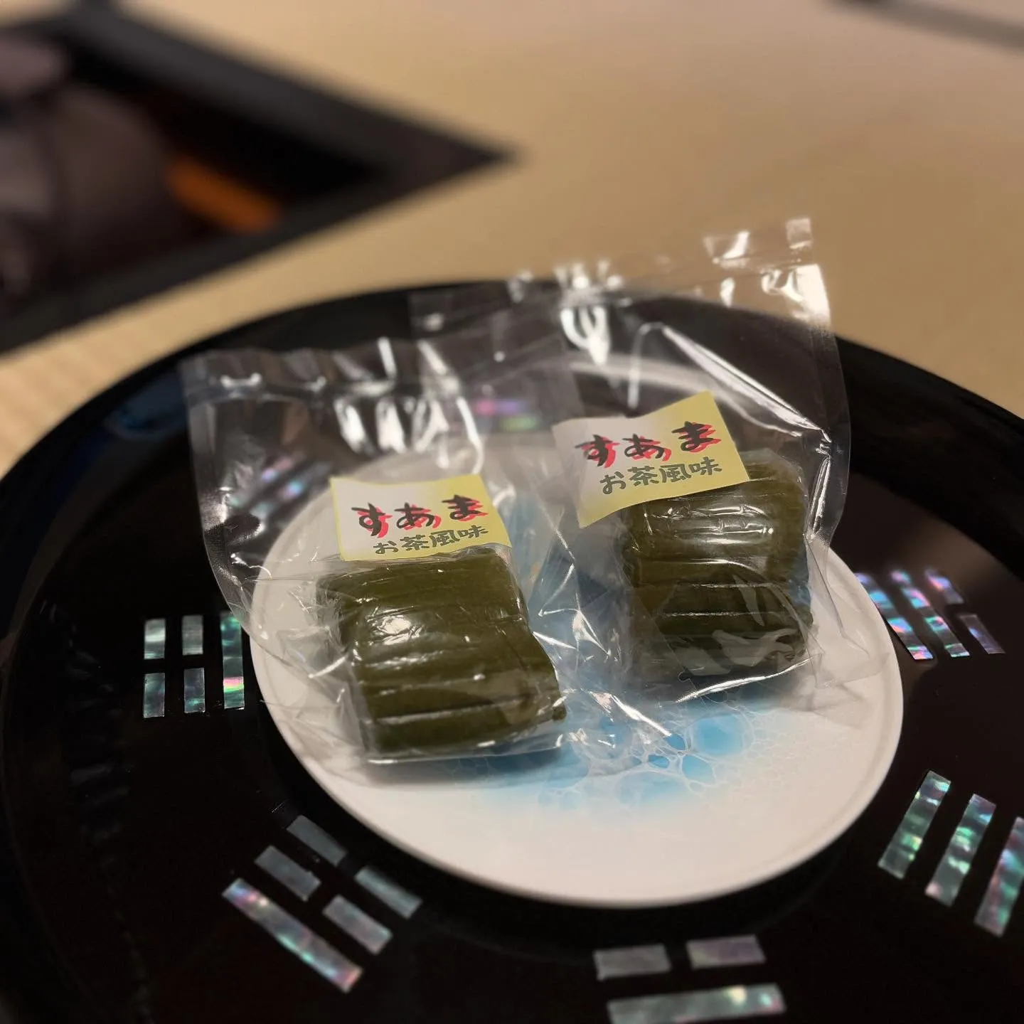 お茶風味のすあま、食べたことありますか？
